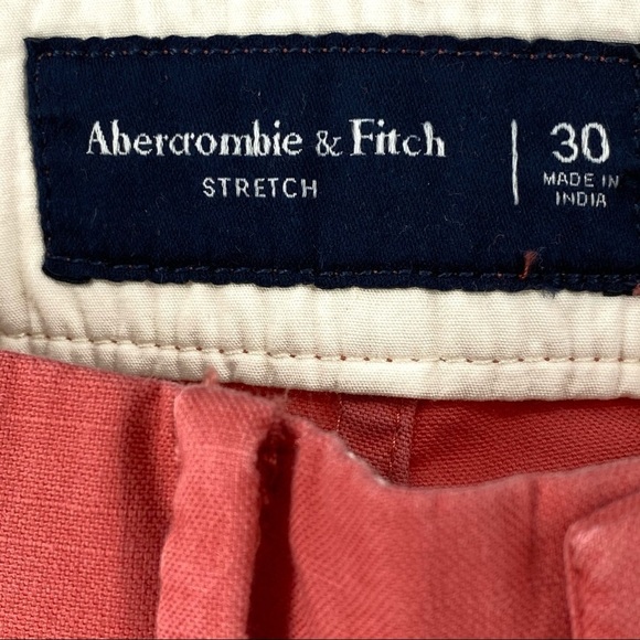 Abercrombie & Fitch Men's Stretch Chino Shorts 30 - Picture 4 of 7